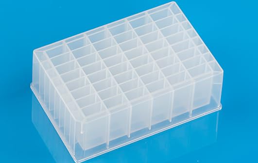 Tarson - 48 Deep Well Storage Plate (Code : 510080) (Capacity : 5 ml.) (Well Volume : Rectangular) (Well Bottom : 'V' bottom) (Pack of : 50 pieces)-image-14