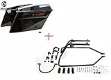 Mutazu 04 & Up Sportster Saddlebag Conversion Brackets Hard Touring Saddlebags