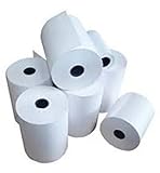 Rollos de 80 x 80 térmico 80 x 80 rollos de papel térmico para cajas registradoras Epos POS máquina recibo rollos (40 rollos en una caja)