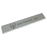 1x6 Jende Diamond Sharpening Stone Plate for Edge Pro, Jende JIGS, TSProf, Hapstone Sharpener, Ruxin (1200 Grit)