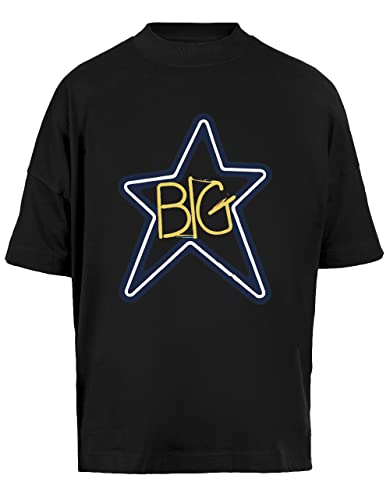 T-Shirt Baggy Black Big Star Unisex Ample Manches Courtes Homme Femme