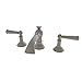 Newport Brass 2430/03W Double Handle Widespread Bathroom Faucet with Metal Lever Handles and 4-1/2" Spo, Weathered Brass