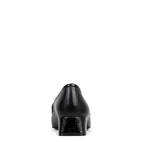 Image of Donald Pliner Women's Tristina Penny Loafer Heel - 1.3 inch Block Heel Shoes for Comfort, Slip On Women's Heels