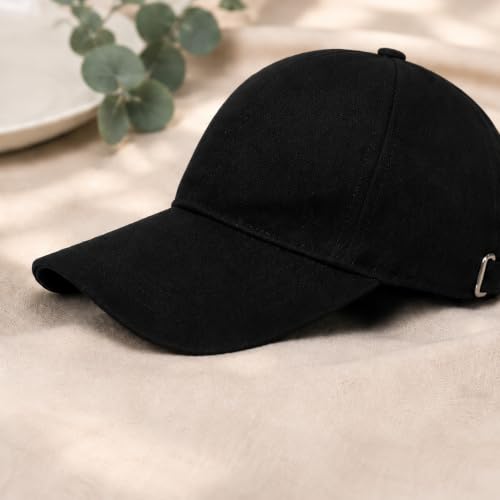 Image of Sports Cap for Men & Women, Lightweight Quick Dry Foldable Baseball Cap with Adjustable Strap, Breathable Sun Protection Hat for Running, Gym, Cricket, Travel & Outdoor Activities