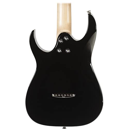 Ibanez Grgm21Bkn 3/4 Size Mikro Electric Guitar - Black Night Finish #TOP4