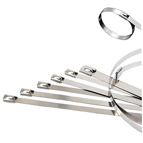 Kabelbinders Rvs Herbruikbare Metalen Heavy Duty Vergrendeling voor Eenvoudige Installatie Thuiskantoor Garage Workshop… - Image 4