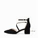 Imagen de DREAM PAIRS Zapatos Tacón Bajo Mujer,Negro-Nubuck