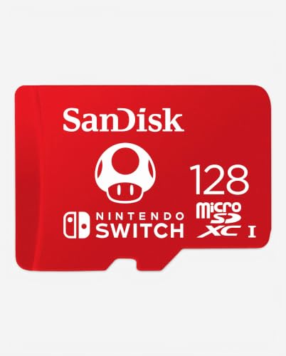 SanDisk 128 Go microSDXC Carte pour Nintendo Switch, Produit sous licence Nintendo, jusqu'à 100 MB/s UHS-I Class 10 U3 – vue 9