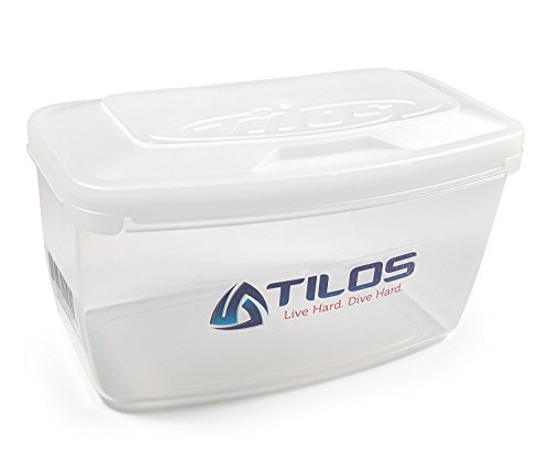 Tilos Dive Mask Storage Box, Standard Waterproof Case for Scuba & Snorkeling