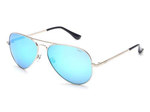 Image of IDEE 100% UV Protected Sunglasses for Unisex | Size- Large | Shape- Aviator | Model- IDS2500