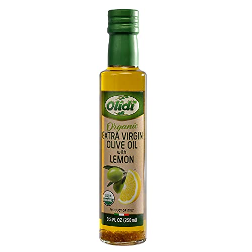 Olidi Lemon Infused Extra Virgin Olive Oil 8.5 oz | Product of It...