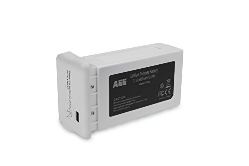 AEE Technology AD02 Drone Accessory Intelligent AP11 Replacement Lithium Polymer Battery, 6800 mAh, White AEE Technology AD02 Drone Accessory Intelligent AP11 Replacement Lithium Polymer Battery, 6800 mAh, White