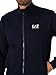 EA7 Men's Chest Logo Zip Tracksuit, Armani Blue, M