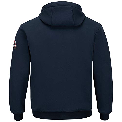 Bulwark FR Men's Thermal Lined Zip-Front Hooded Sweatshirt2