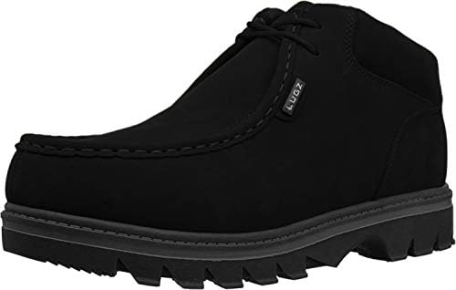 Lugz Men's Fringe Fashion Boot, Black Durabrush, 9 D US