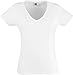 Produktbild Lady-Fit Valueweight V-Neck T-Shirt von Fruit of the Loom Weiß XL