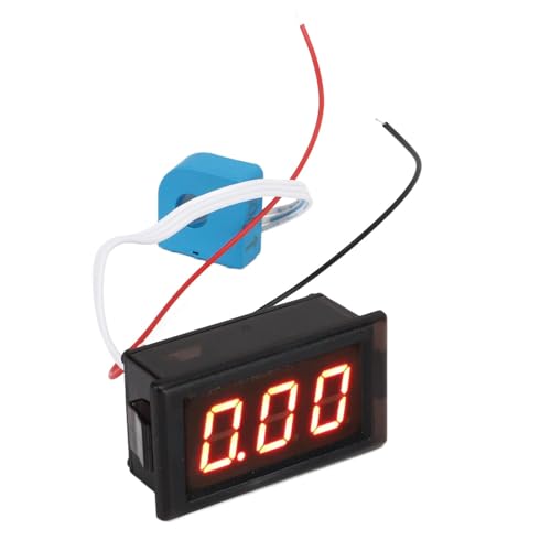 Ampèremètre DC Capteur Hall Aramox Évite la Surchauffe avec Jauge LED Haute Précision