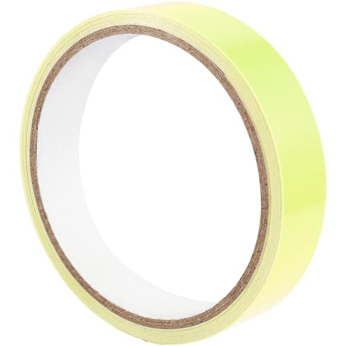Osmond Cinta Adhesiva de 3 Metros con Diseño de, Ideal para Interiores y Exteriores, con Tira Fluorescente, Cinta de Advertencia Verde para Escaleras.
