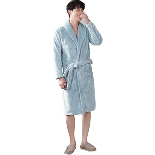 Pyjama épais et chaud style peignoir d'hiver à manches longues pour soirées décontractées