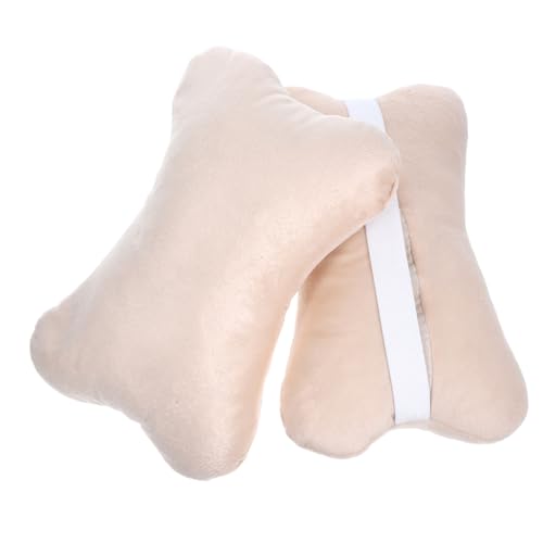 Almohada de cuello para auto ULTECHNOVO 2 pcs beige miniatura 1