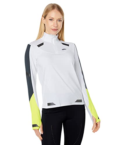 Chaqueta de running para mujer Brooks Run Visible 1/2 Zip bicolor