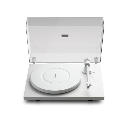 Pro-Ject T1 White Edition Turntable | All-White Hi-Fi Record Player