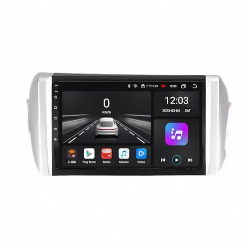 Radio Coche 2 DIN Evita Cables con Carplay Inalámbrico en Toyota Prius