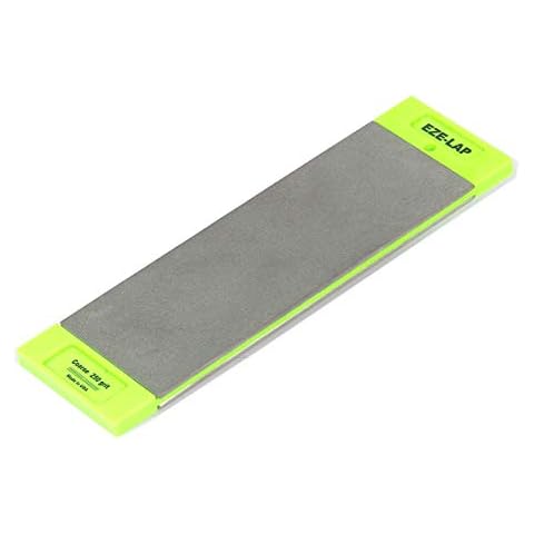 EZE-LAP DD8F/C 3 by 8Double Sided Diamond Sharpening Stone F/C, Non Skid Pad Included Cover