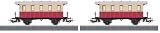 Märklin Start up 4107 - Personenwagen rot/beige (Packung mit 2)