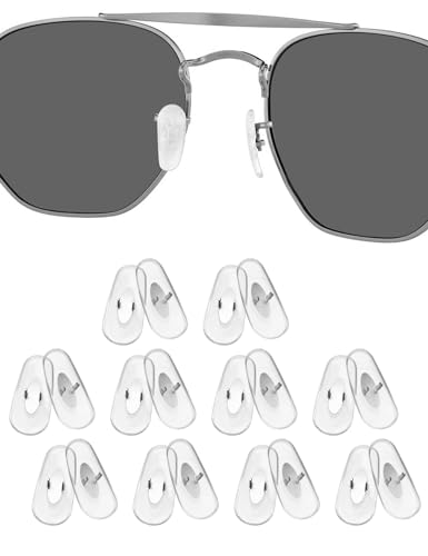 Plaquette de nez de rechange Ray-Ban RB3025 silicone transparent