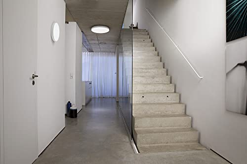 LEDVANCE Smarte LED Deckenleuchte, Panel für Innen mit WiFi Technologie, Lichtfarbe änderbar (3000K-6500K), 450mm Durchm… – Ansicht 3