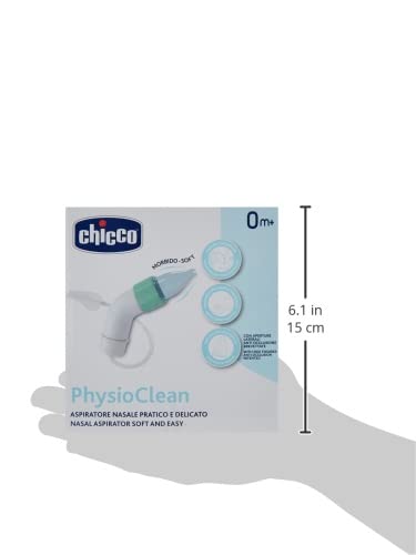 Chicco Physioclean Aspiratore nasale, pratico e delicato