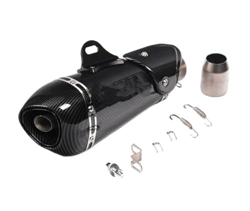 Silencieux de tuyau d'échappement universel pour optimiser le flux des gaz de moto