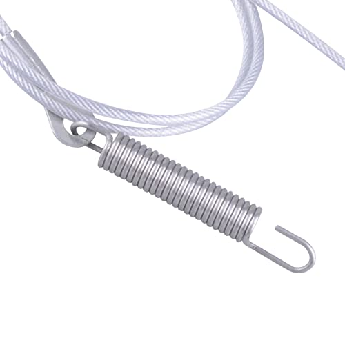 Mallofusa Car Convertible Top Side Tension Hold Down Cables Replacement Strong Steel Fit For Mazda Miata 1990-1997 1Pair #TOP4