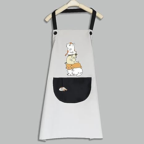 Amazon カップルかわいい猫防水と防油エプロンのキッチン男性と女性の女性のための女性の大人のガウンのエプロン エプロン ホーム ガーデン安いエプロン ホーム ガーデンのエプロン 色 11 エプロン オンライン通販
