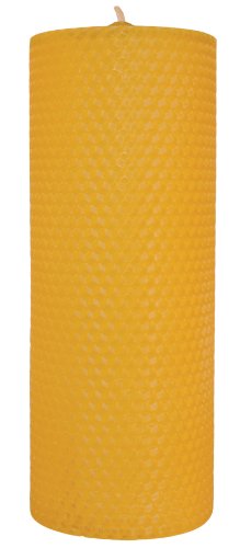 Palettas Wabenkerze handgedrehte Kerze Ø 50 mm h 100 mm 1 Stück 100% Bienenwachs Cover