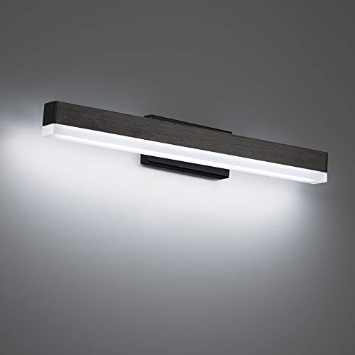 Image of WAC Lighting dweLED, Styx 19in LED Bathroom Vanity or Wall Light 3-CCT 2700K-3000K-3500K Set to 3000K in Black