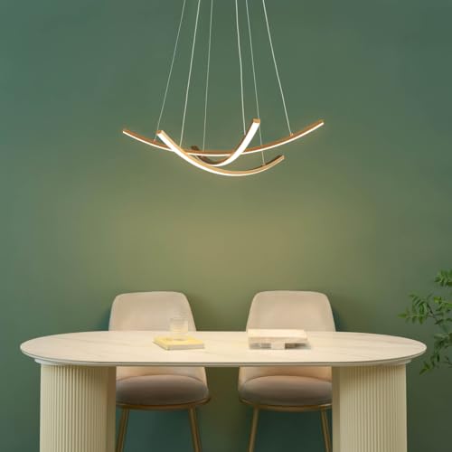 Suspension LED puissante 3710 lm lumière blanc chaud design Heidi - 7
