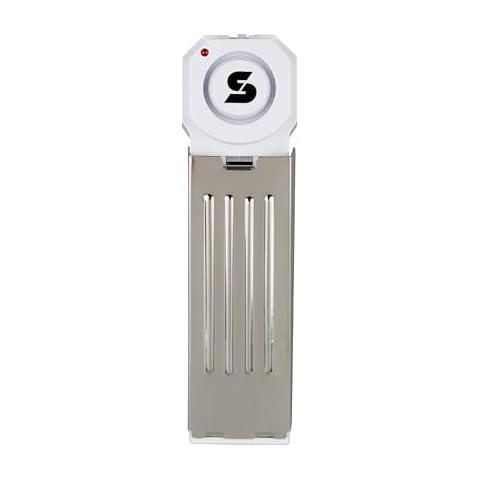SABRE 120 dB Wedge Door Stop Security Alarm, Extremely Loud Wireless Alarm Siren Audible Up To 1,500 Ft., Non-Skid Pad, Compact Alarm Great for Home, Travel, Apartment or Dorm Cover