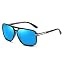 Matte Black Frame/Blue Lens