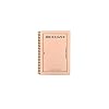 PAPERIAN Brilliant Weekly Scheduler Weekplanner met draadkambinding, ongedateerd, Engelse taal roze – Shell Pink