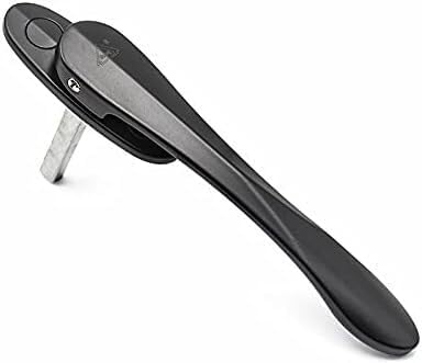 VIGANI Window Handle,Window Latch, Aluminum Alloy Casement Window Screen Folding Door Thin Flat Square Steel Handle