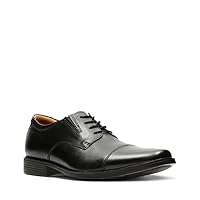 Clarks Men's Tilden Cap Oxford, Black Leather, 10.5 M US — image 5