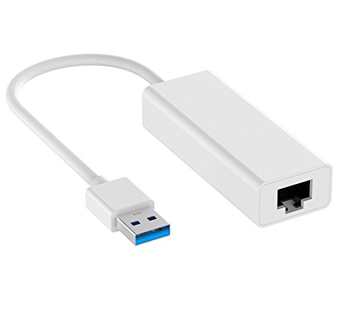 Adaptateur usb-a 3.0 vers gigabit ethernet rj45 femelle convertisseur reseau lan pc portable