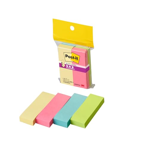 Amazon.co.jp: 3M ポストイット 付箋 強粘着 かわいい 細い