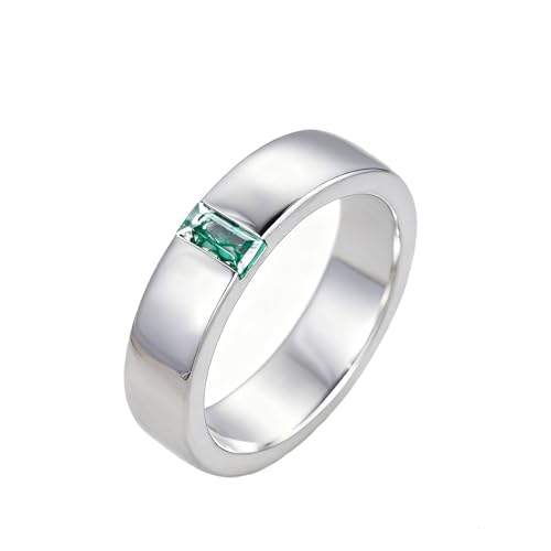 Bague agate mousse homme argent sterling 925 gemstone taille 62.1 bijou masculin