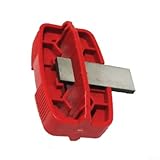 GLFLOW Affûteur de bord de ski, affûteur de bord de snowboard, tondeuse pour snowboard et réglage de ski, outil portable ABS/métal avec kit (règle d'angle)