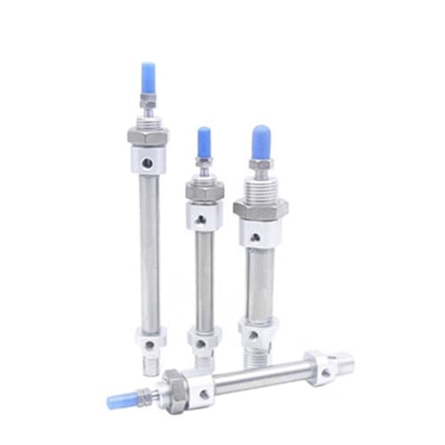 Minicilindro neumático MI12 inoxidable de vástago lineal 2