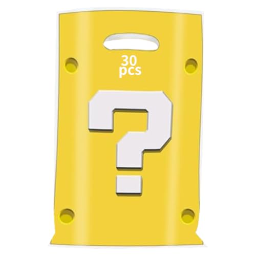 30 Pezzi Sacchetti er Caramella e Biscotto, Super Brother Sacchettini di Regalo per Festa, per Bomboniere Compleanno, Regali Ideali e Piccoli Sacchetti per Confezioni Regalo