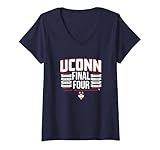 Womens UConn Women's Basketball - All-Time Final Fours - NCAA V-Neck T-Shirt
